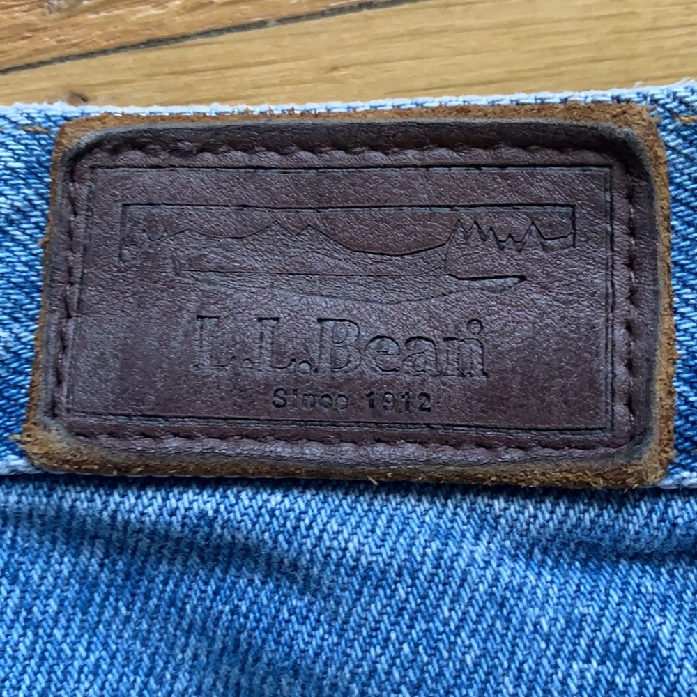L.L. Bean 1980s/1990s Jeans Size 12R - Picture 4 of 4